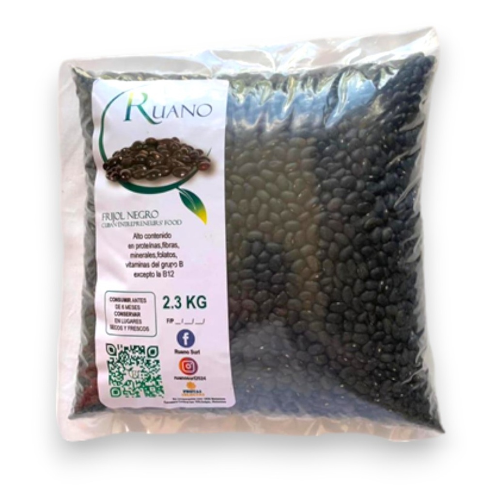 Frijoles Negros (2.3Kg / 5Lb) Ruano