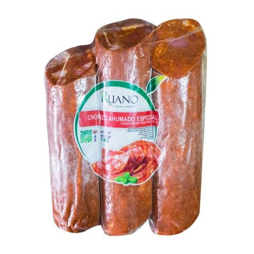 Chorizo Ahumado (1Kg / 2.2Lb) Ruano