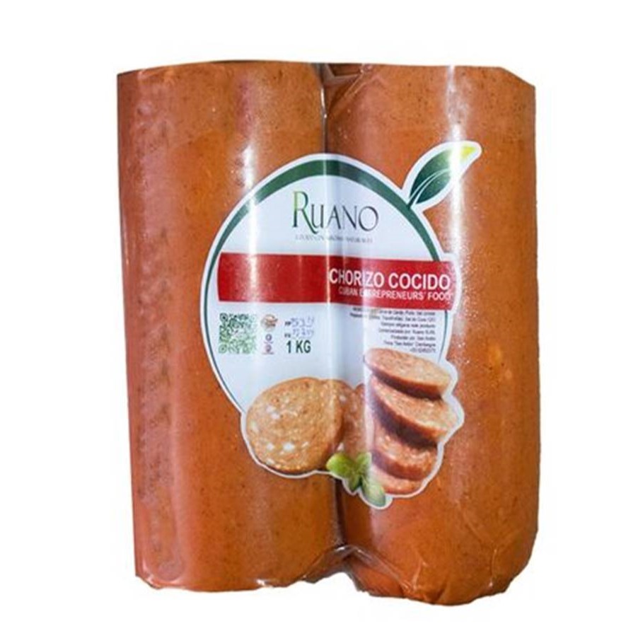 Chorizo Cocido (1Kg / 2.2Lb) Ruano
