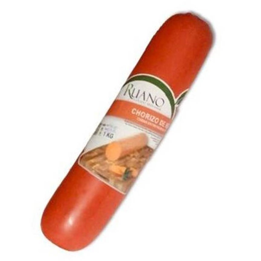 Chorizo de Res (1Kg / 2.2Lb) Ruano