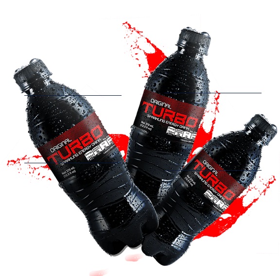Bebida energética 370ml (24 unidades blíster) Turbo