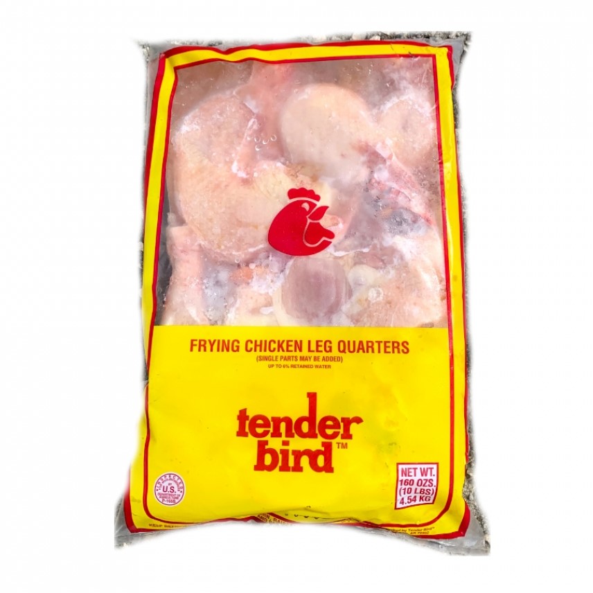 Cuartos de pollo (10 Lb / 4.54 Kg) Tender Bird