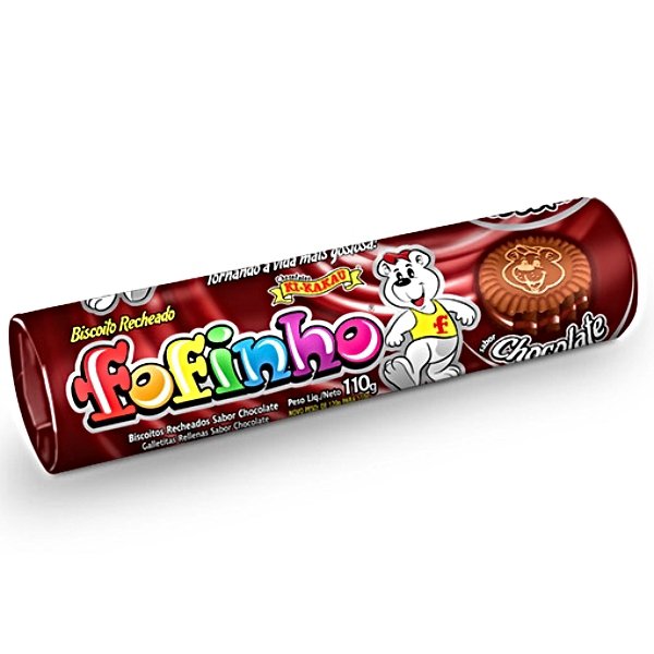Galletas con relleno de chocolate 110g Fofinho