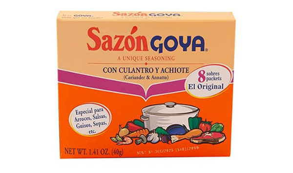 Sazón Goya con Culantro y Achiote (5g)