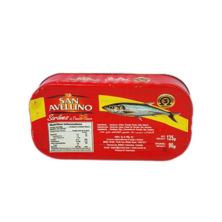 Sardinas en lata 125g