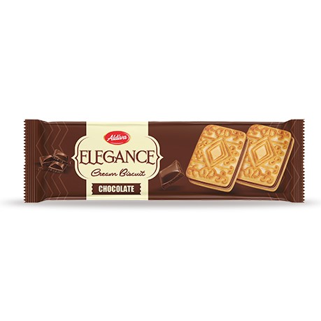 Galletas con crema de chocolate 60g Aldiva Elegance