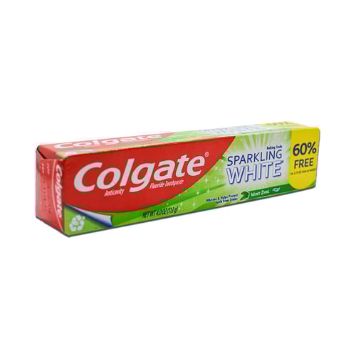 Pasta dental Colgate Sparkling White (113g / 4oz)