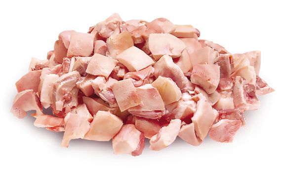 Manteca de cerdo troceada 2kg (4.4 lbs)