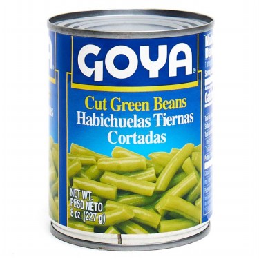 Habichuelas Tiernas Cortadas Goya 8 Oz