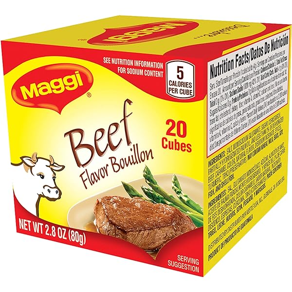 Caldo Sabor a Carne Maggi 2.82oz (20 Cubos)