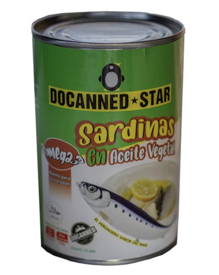 Sardinas en Aceite Vegetal (425g)