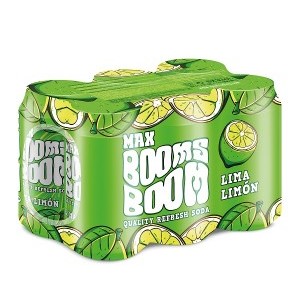 Refresco de Limón lata 33 cl (pack de 6u) Max Booms Boom