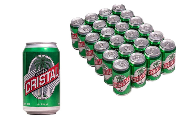 Cerveza Cristal (24 unidades)