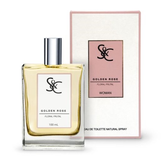 Perfume S&amp;C Golden Rose EDT 100mL para mujer