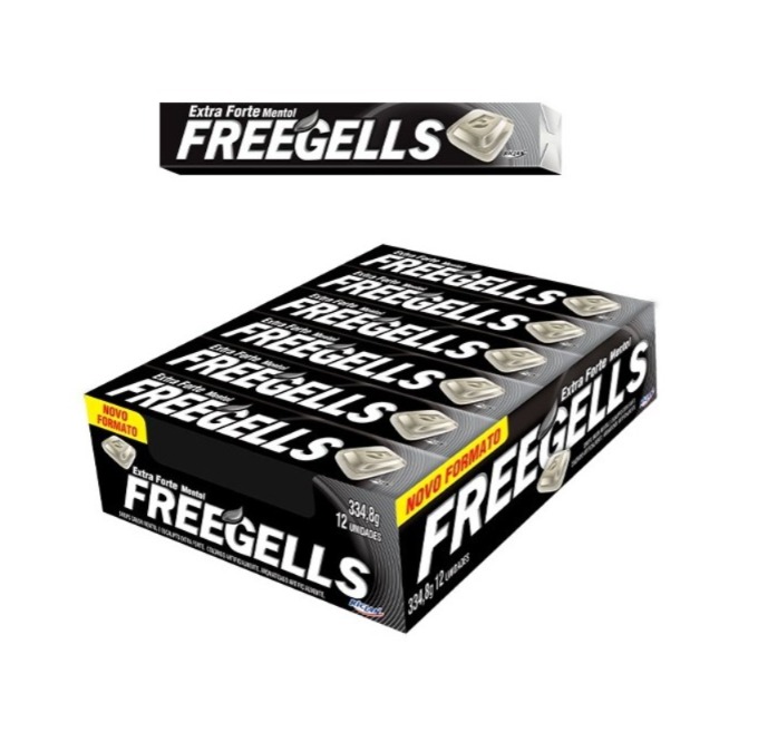 Drops Freegells Menta Extra Fuerte Mentiplus (pack 12 unidades)
