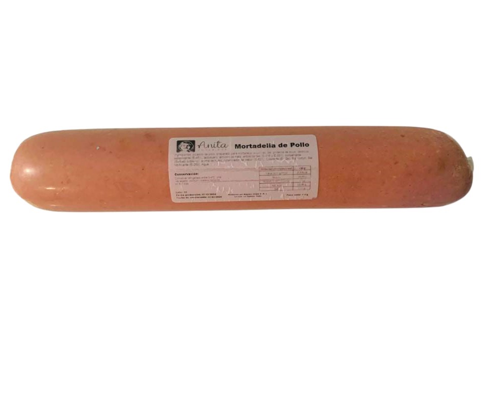 Mortadella de pollo (1kg / 2.2lb) MLN
