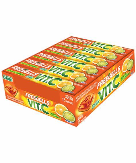Drops Freegells VIT C Mentiplus (pack 12 unidades)