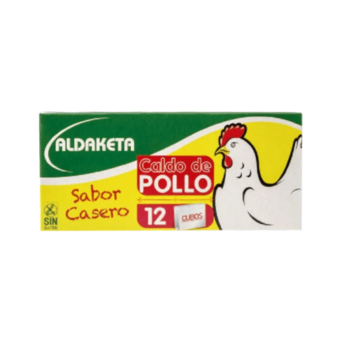 Caldo de Pollo Aldaketa (12 Unidades)