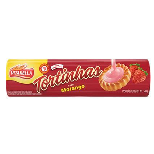 Galletas tartaletas de fresa 140g