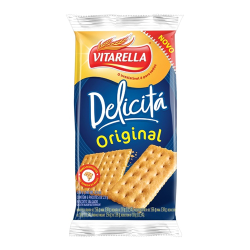 Galletas con sal Delicita original 138g