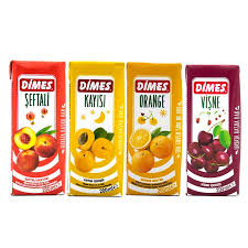 Jugo Dimes sabor Manzana/Melocotón/Coctel (200ml) unidad