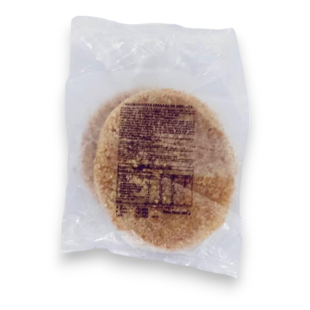 Hamburguesa de Merluza Apanada (Pack 2u x 100g)
