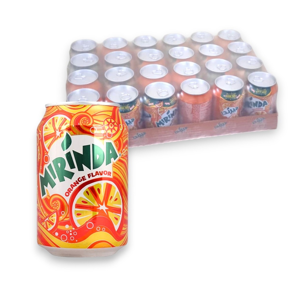 Caja de Refresco Mirinda naranja (24 x 300 ml)