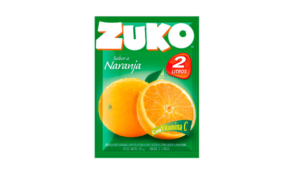 Refresco Zuko Naranja/Manzana (2Lt)