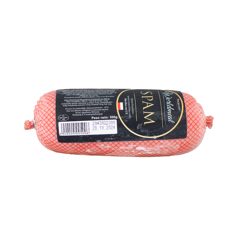 Spam de pollo 500gr Worldmeat