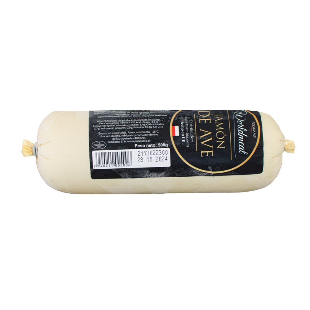 Jamón de pollo 500g