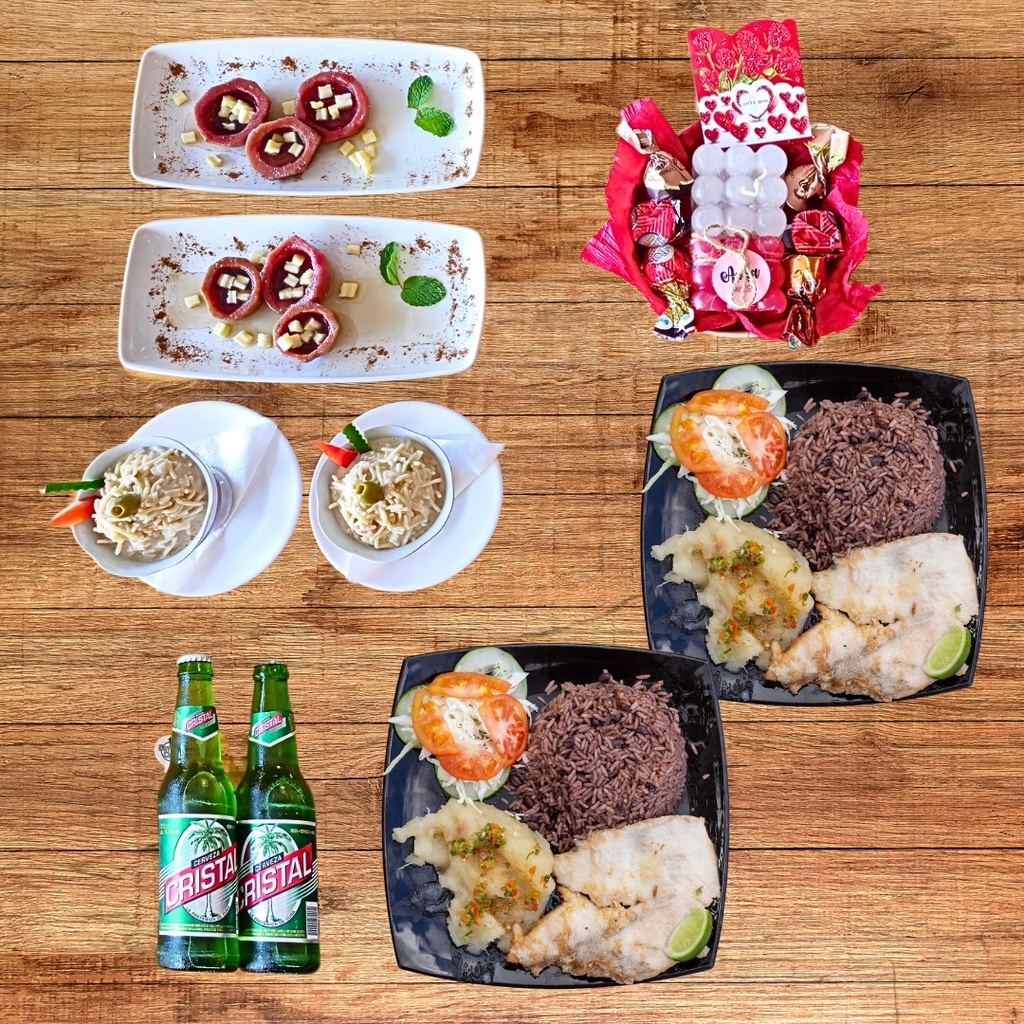 Combo Cena San Valentín 2