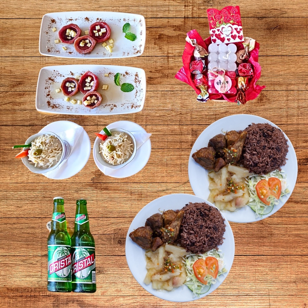 Combo Cena San Valentín 4