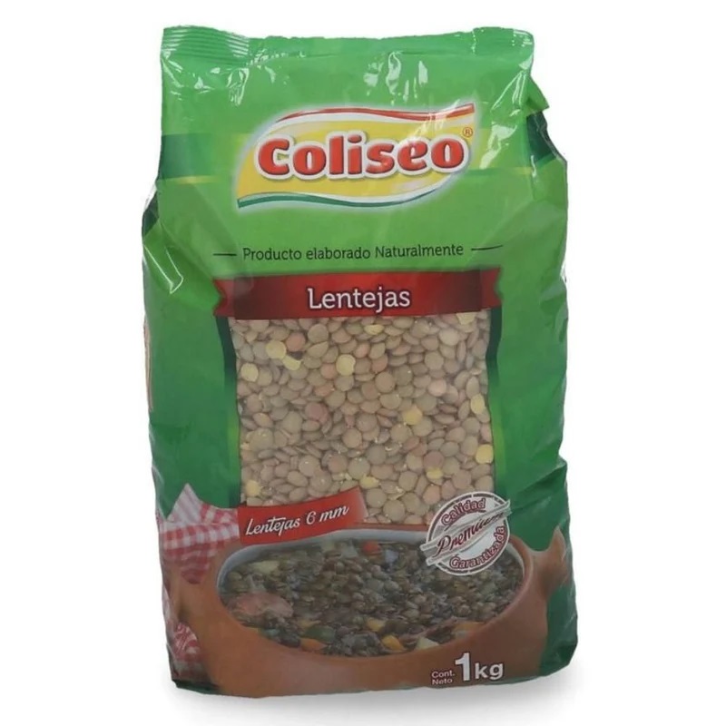 Lentejas Coliseo 1 kg