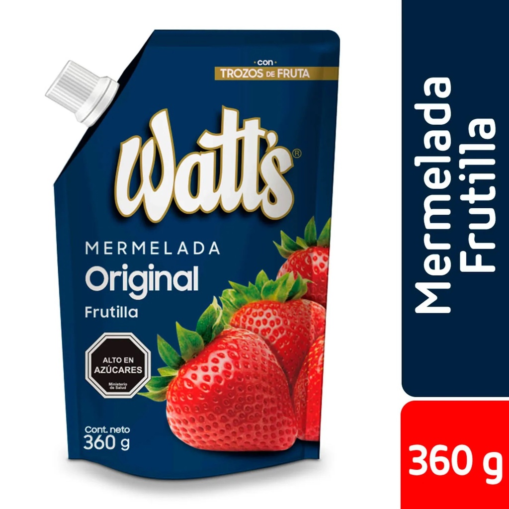 Mermelada de fresa 360 g Watts