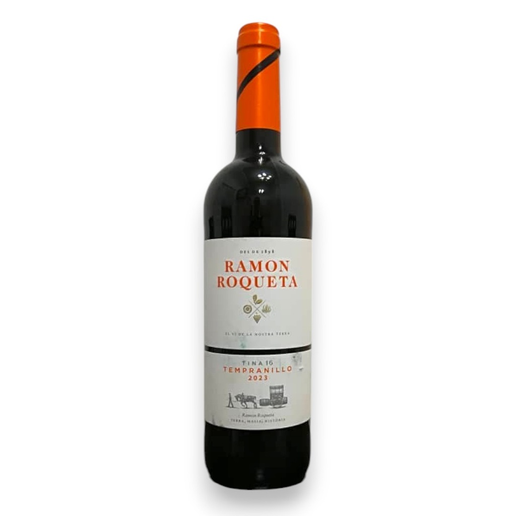Vino Tinto Ramon Roqueta Tempranillo 750 ml (PTI)