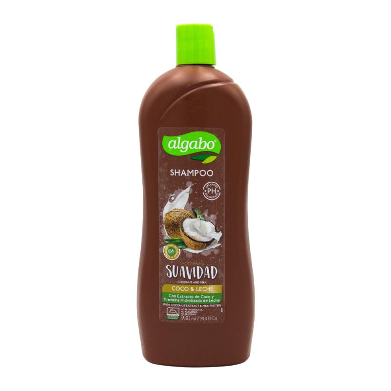 Champú Suavidad Coco y Leche 930 Ml Algabo