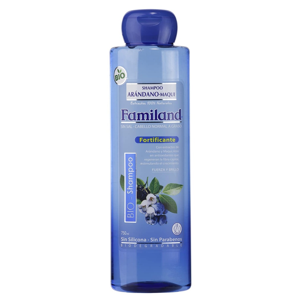 Champú Fortificante Sin Sal 750ml - Familand
