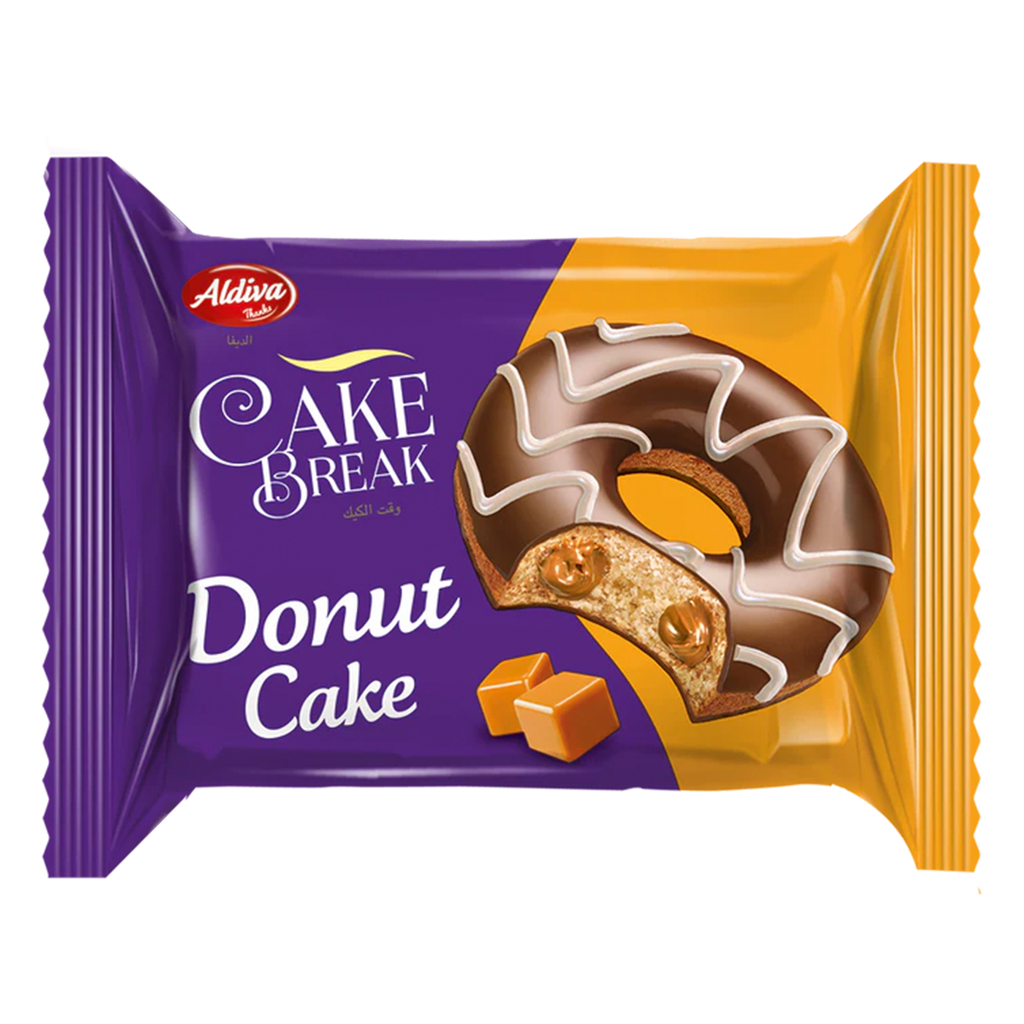 Dona Cake Break de Chocolate con crema de caramelo 40gr