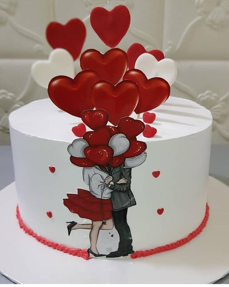 Cake de globos para el 14