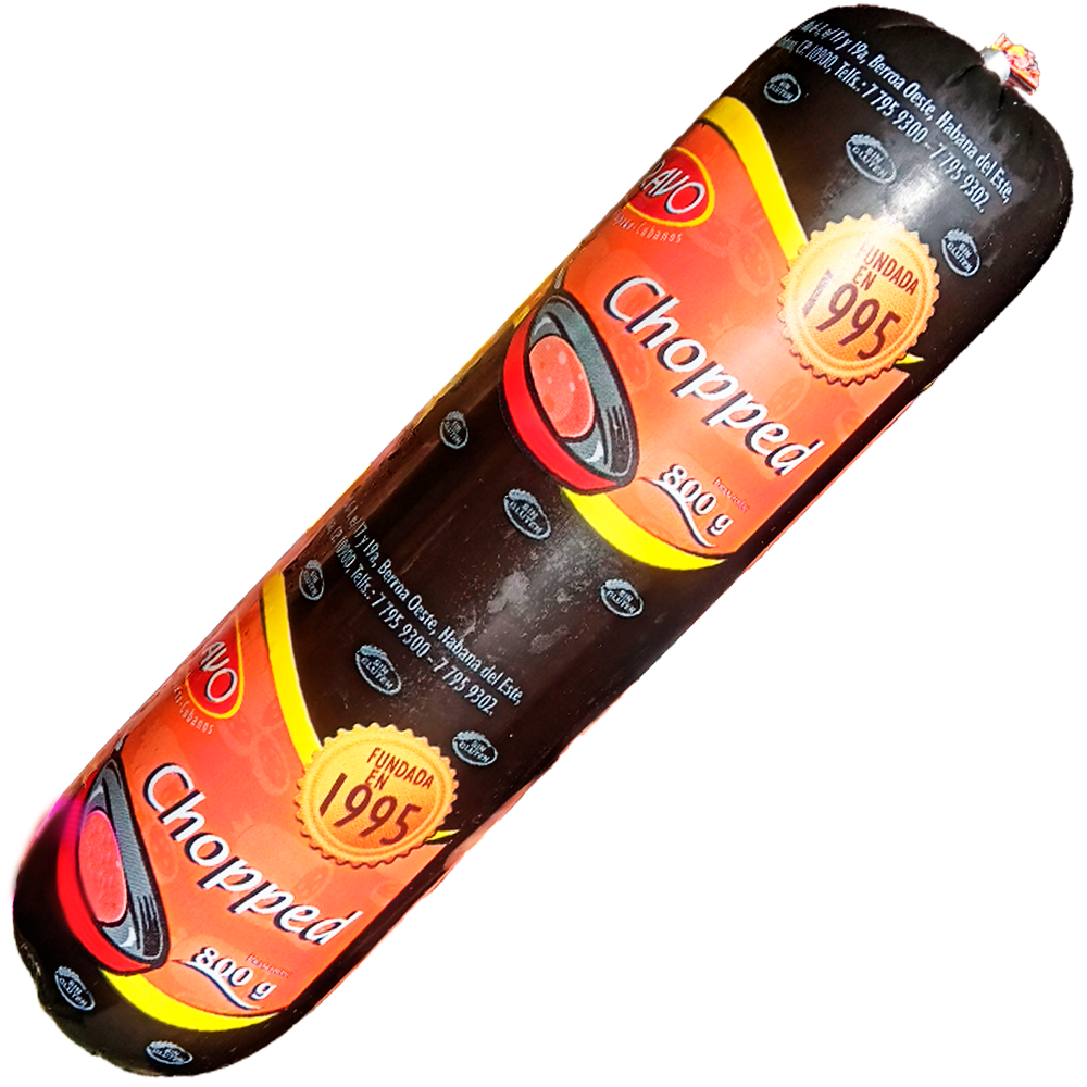 Chopped (Mortadella) BRAVO 800 Gr
