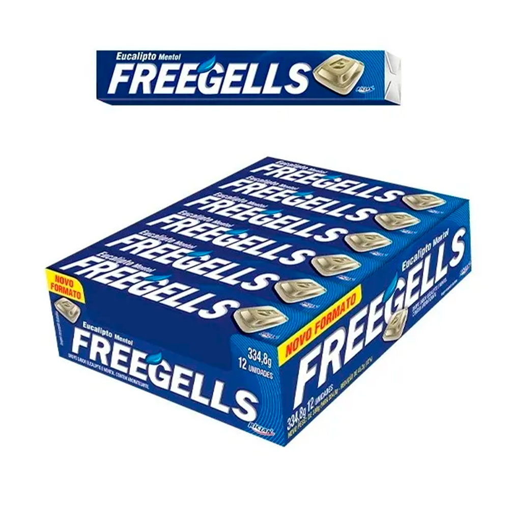 Freegells Eucalipto Mentiplús (12 ud)