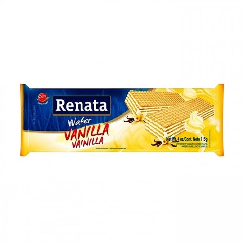 Sorbetos Wafer sabor vainilla 115 g Renata