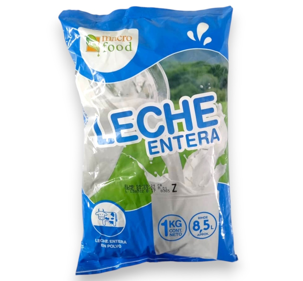 Leche en polvo Entera (1kg)