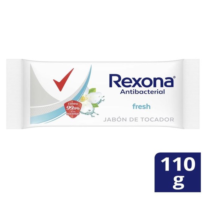 Jabón de Tocador Rexona Antibacterial 110g
