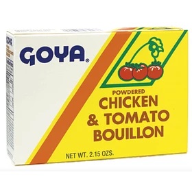 Caldo de Pollo y Tomate en Polvo Goya x 8 Cubos (2.25 Oz)