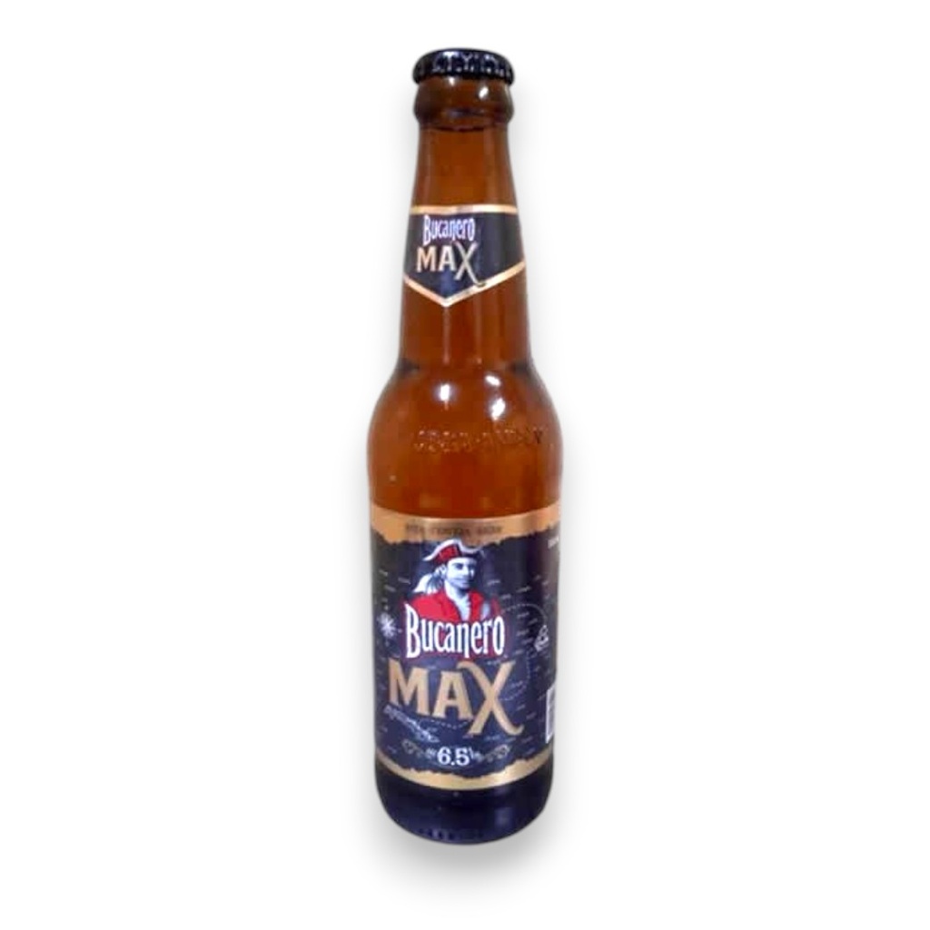 Cerveza Bucanero Max (botella de 350 ml) unidad