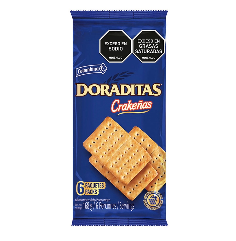 Soda Doraditas (6x36g)