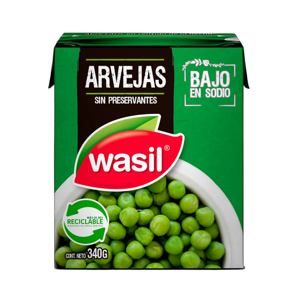 Guisantes especiales (Arvejas) Wasil 340 g