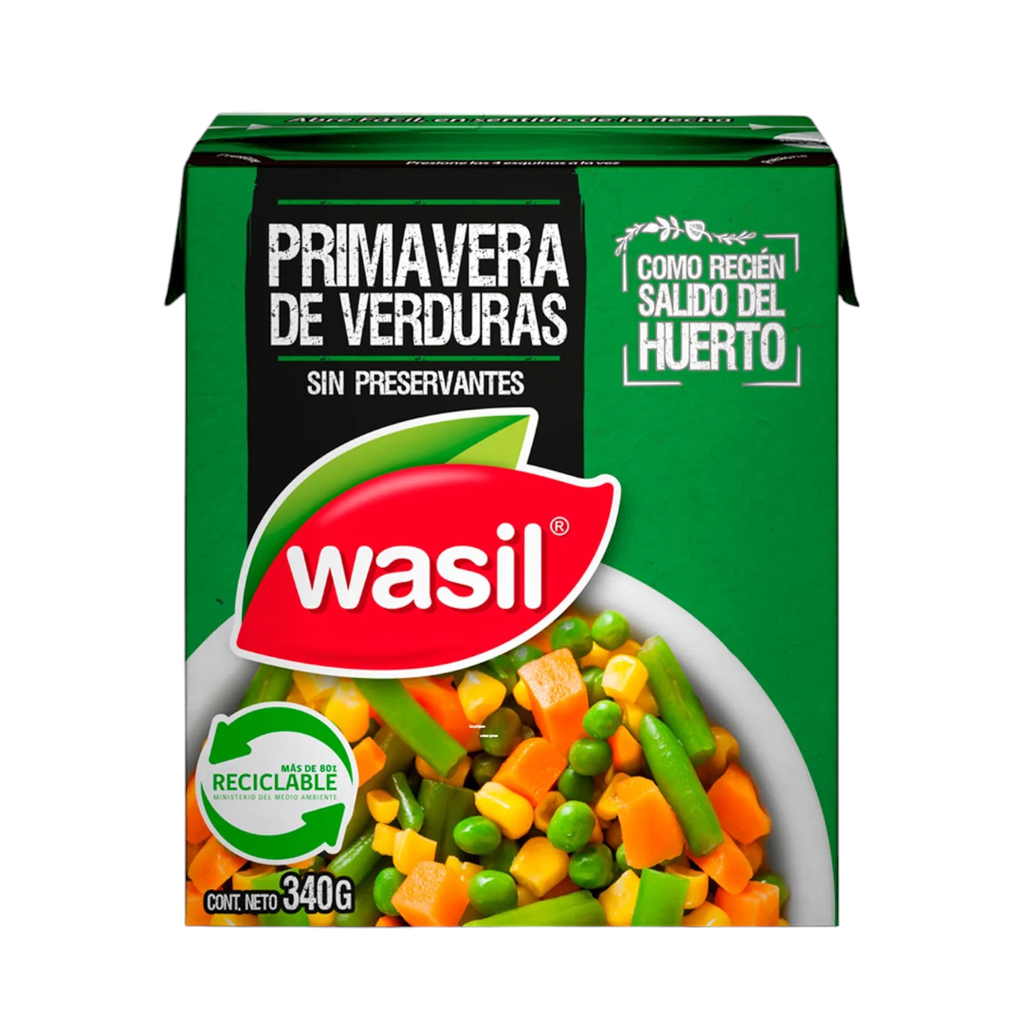 Ensalada de Verduras Wasil 340 g