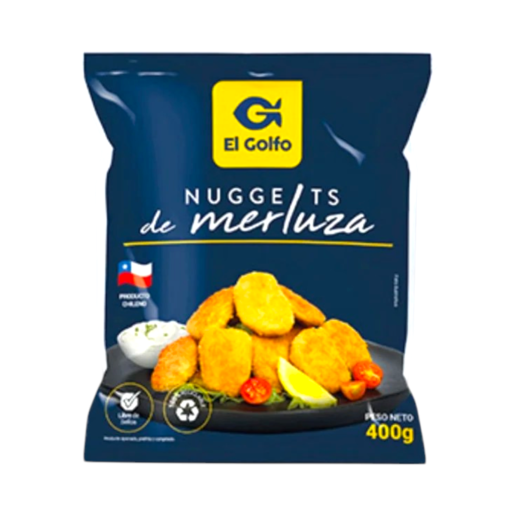 Nuggets de Merluza Apanados 400gr El Golfo